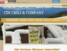 Tablet Screenshot of cinchili.com
